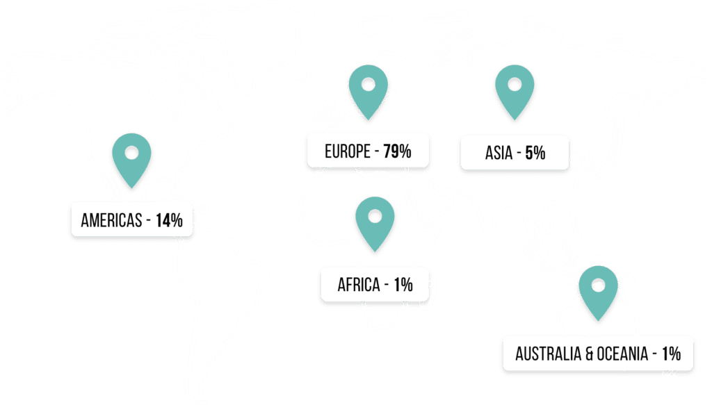 ETS 2024 attendee map