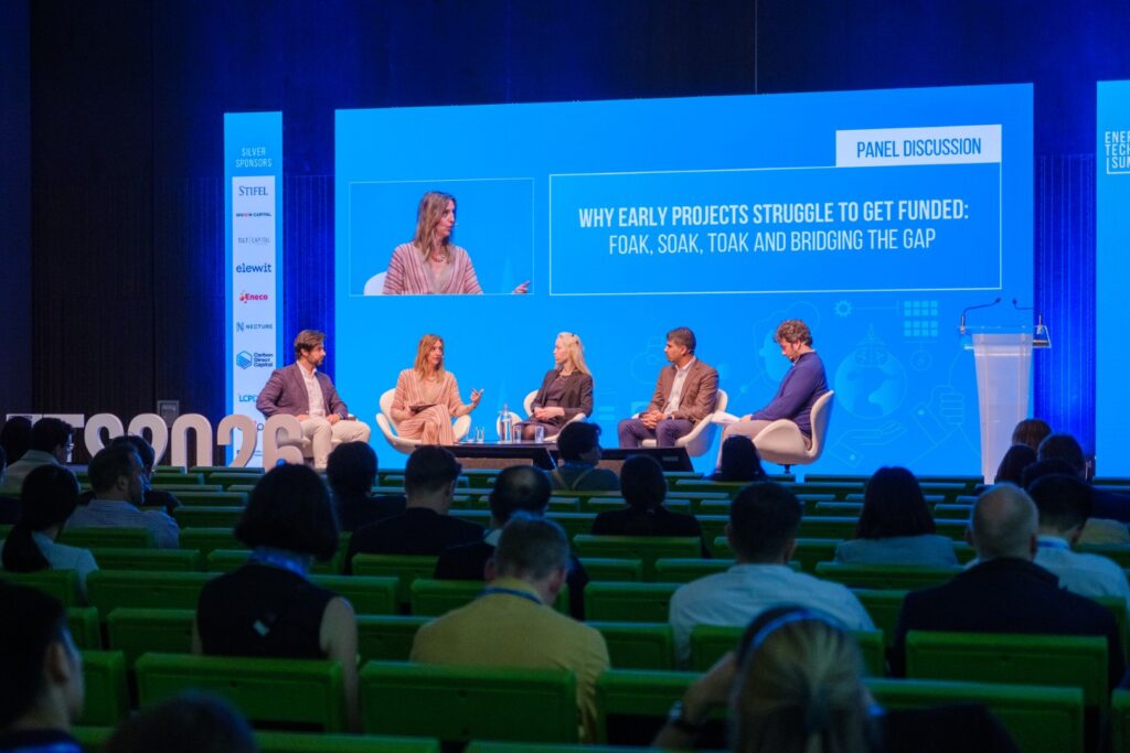 Speakers of the panel at Energy Tech Summit 2026