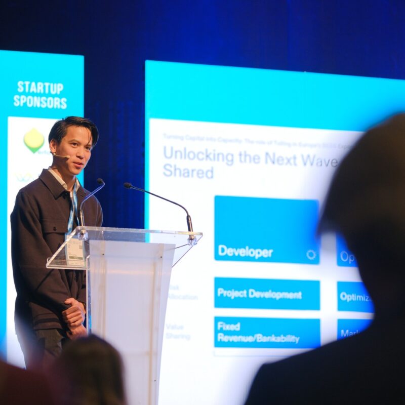 Alan Ting presenting Flower at Energy Tech Summit 2026