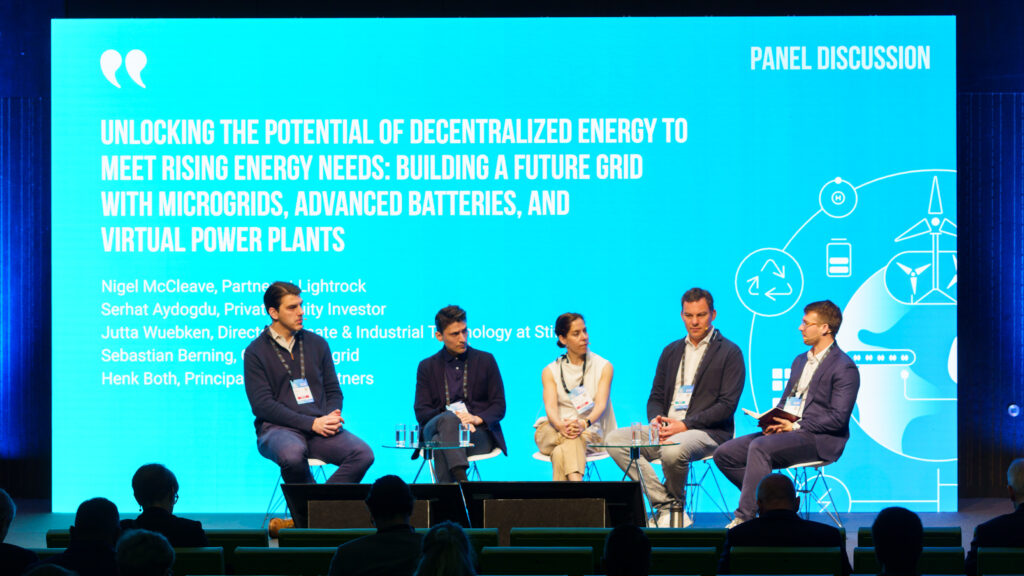 Panel discussion Energy Tech Summit