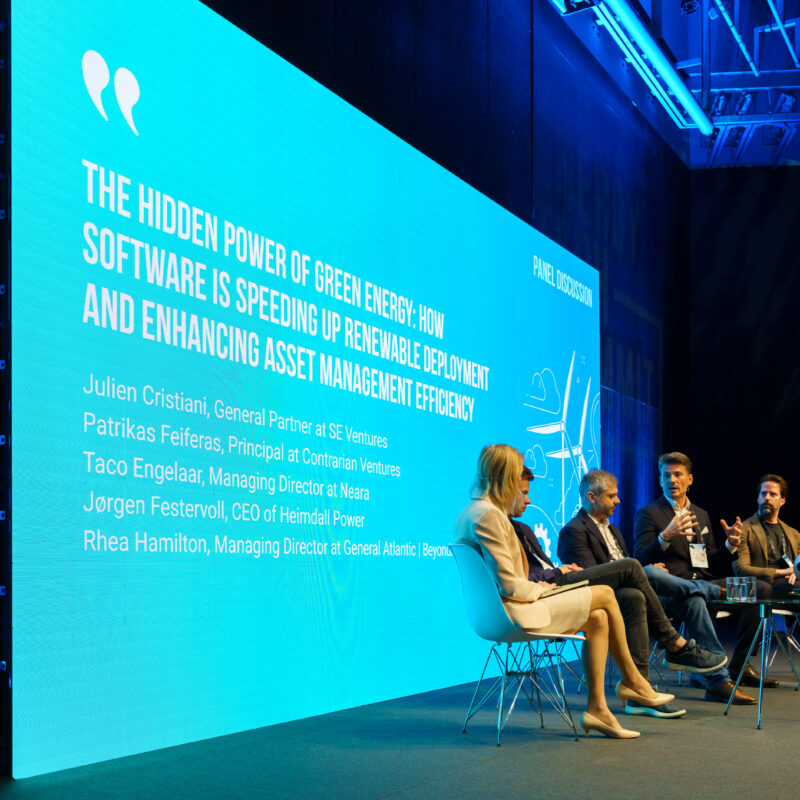 Panelists at Energy Tech Summit