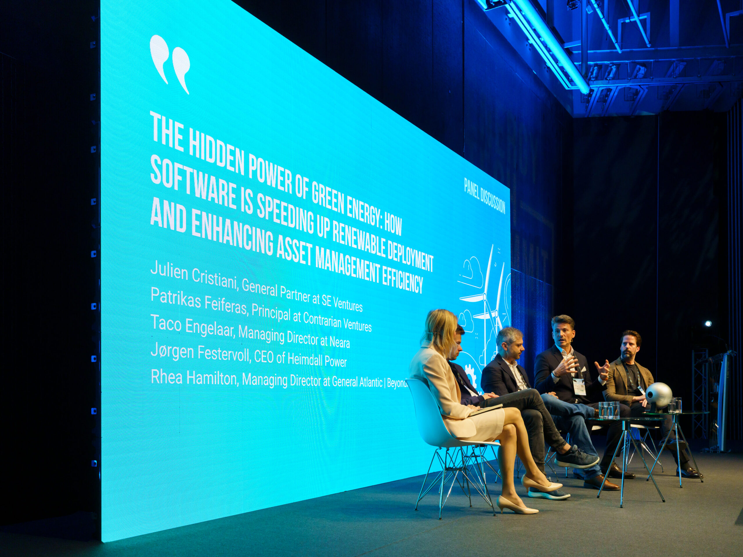 Panelists at Energy Tech Summit