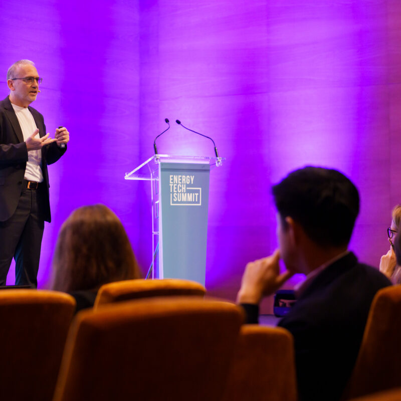 Keynote at Energy Tech Summit