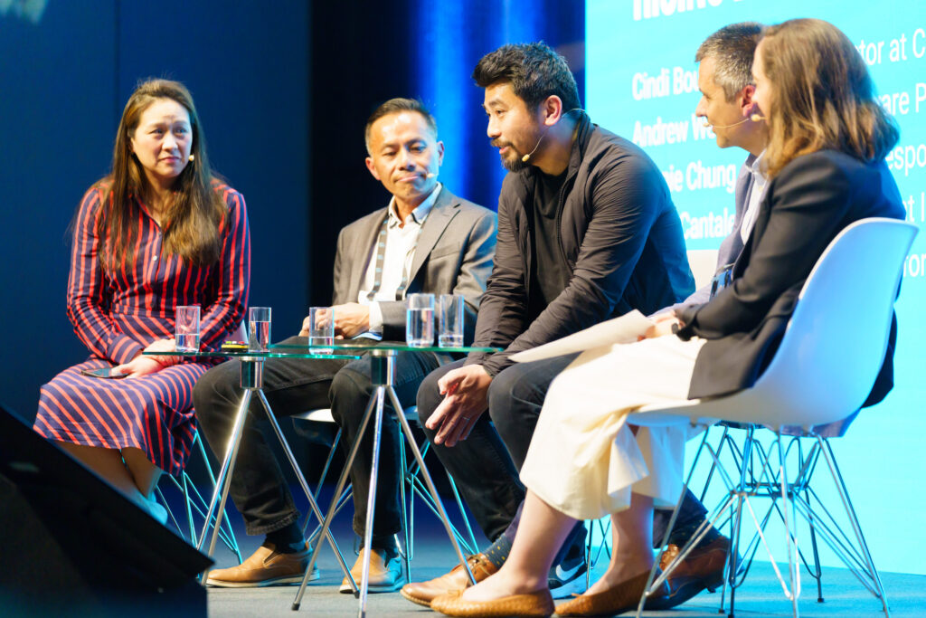 four speakers at Energy Tech Summit 2025