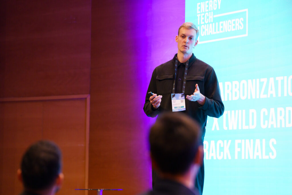 Pitcher at Energy Tech Summit