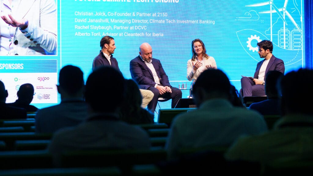 ETS2025 expert speakers discussing climate tech capital