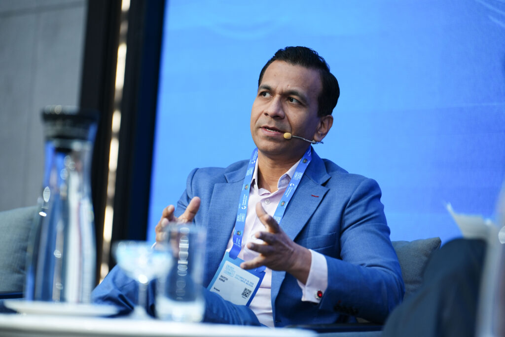 Bhupesh Kumar of Temasek speaking on the green energy infrastructure panel at Energy Tech Summit Asia 2026